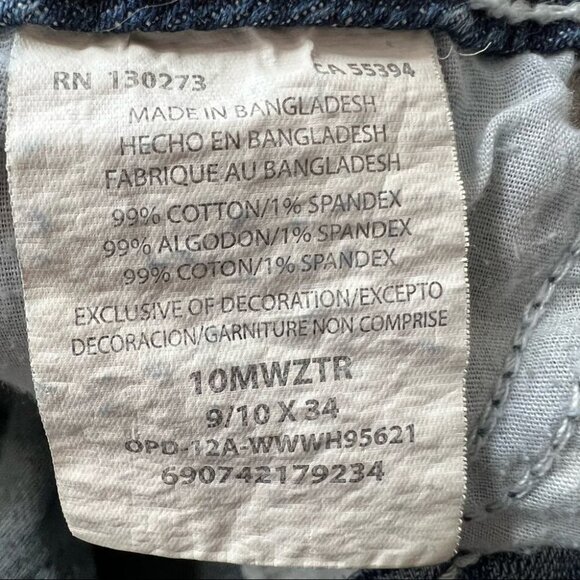 Wrangler Straight Leg Jeans  Size 10 - Picture 10 of 11